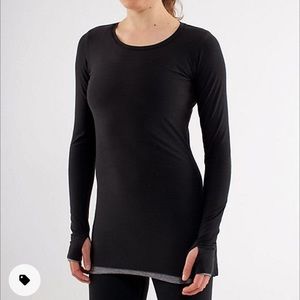 Gray Lululemon Every Yogi Long Sleeve